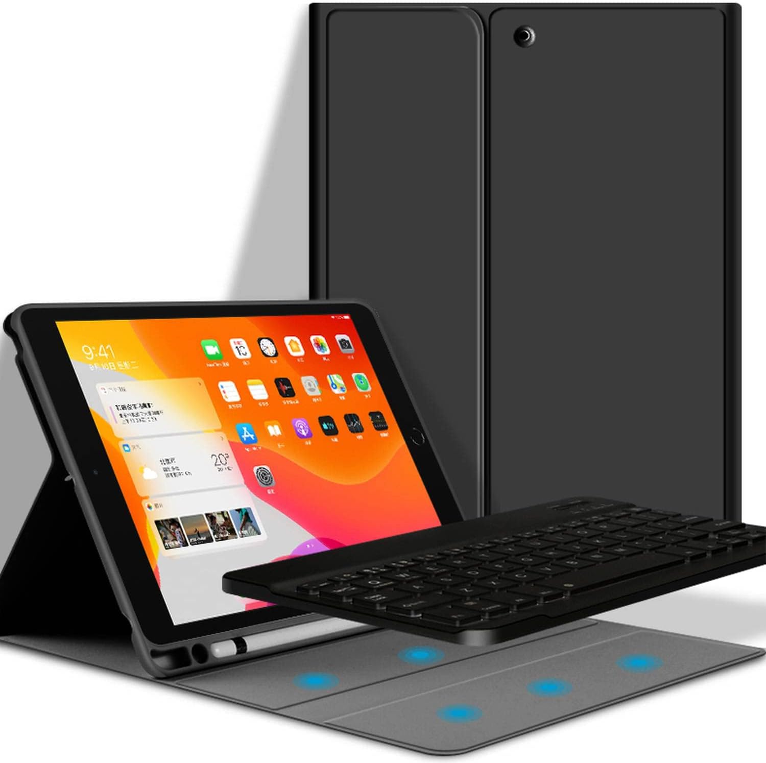 Wireless Bluetooth Keyboard Case – Slim, Portable & Compatible with Tablets