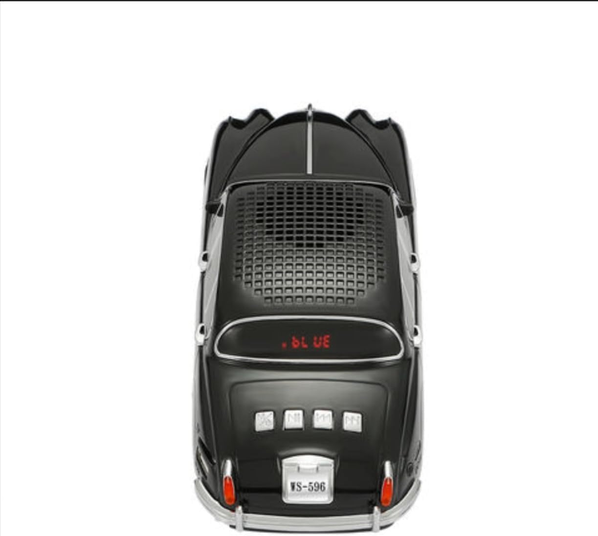 Classic Car Style Bluetooth Speaker with LED Lights & Stereo Sound