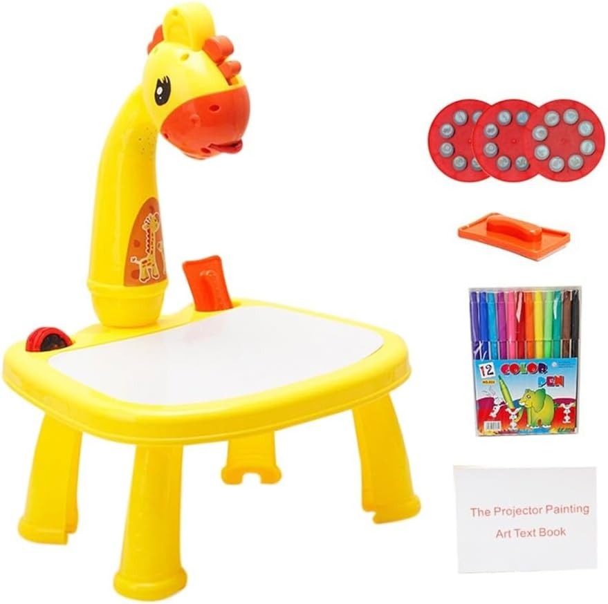 Giraffe Projector Painting Table – Fun Educational Drawing Toy for Kids