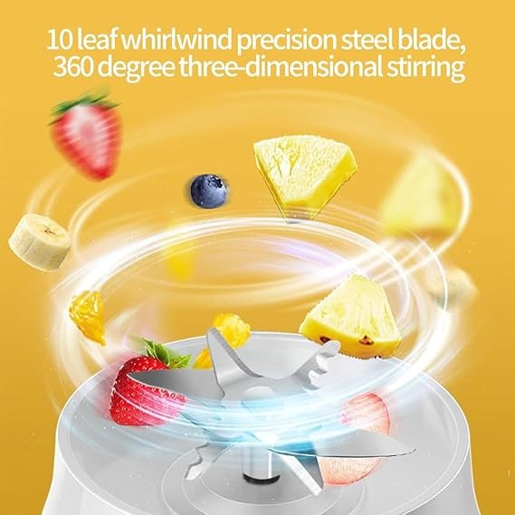 Portable High-Speed Blender – Rechargeable Smoothie Maker for Fresh Juices, Shakes & Healthy Drinks