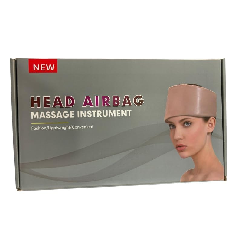 Head Airbag Massage Instrument – Lightweight & Fashionable Stress Relief for Head & Scalp