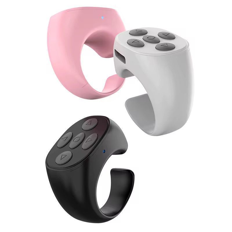 Smart Bluetooth Ring Remote – Wearable Controller for Media, Slides & Camera