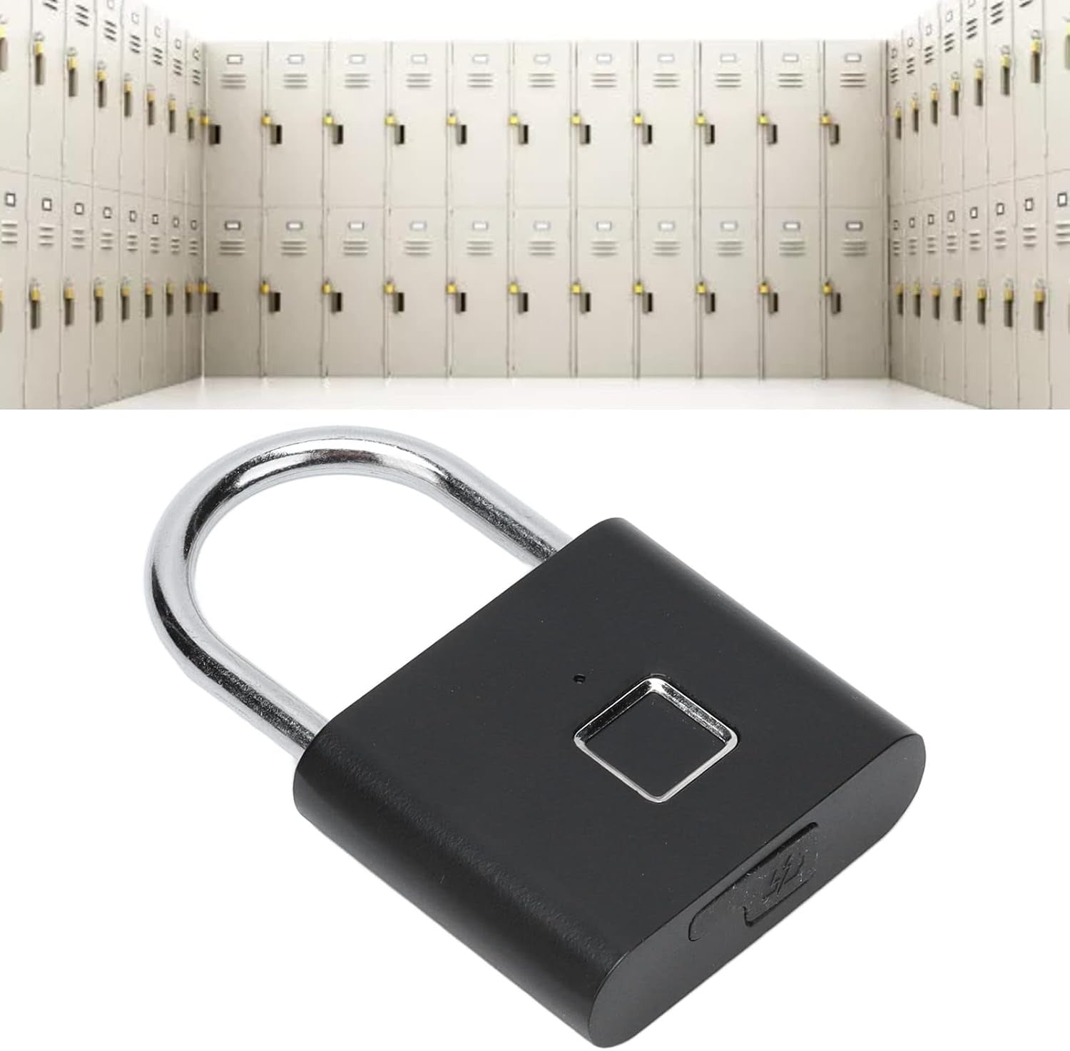 Smart Fingerprint Padlock – Keyless, Waterproof & Dustproof for Secure Access